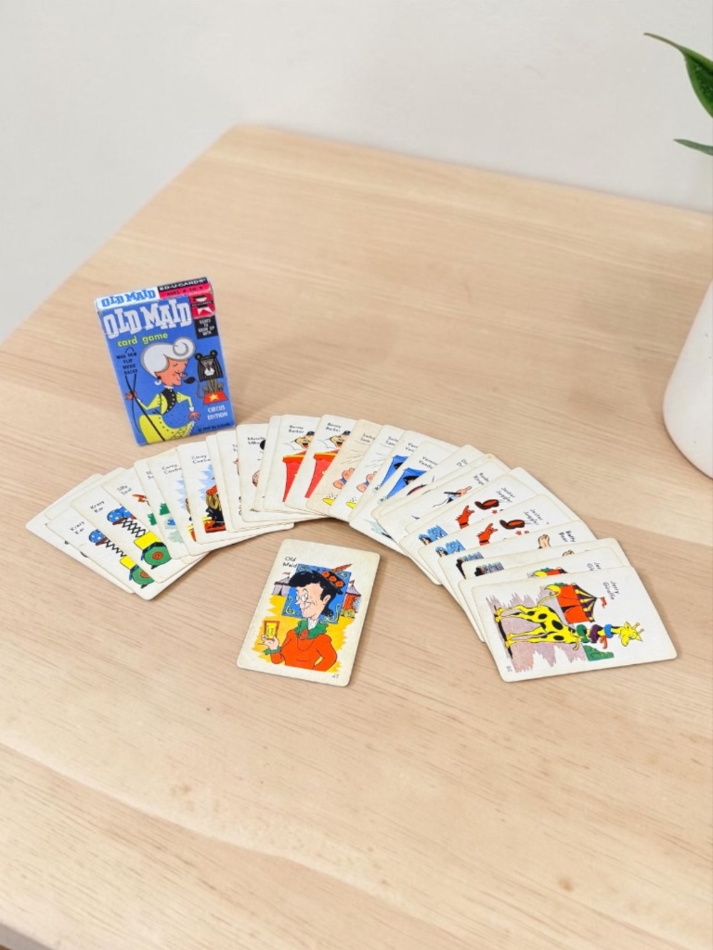 1959 ED-U-CARDS “Old Maid” Card Game